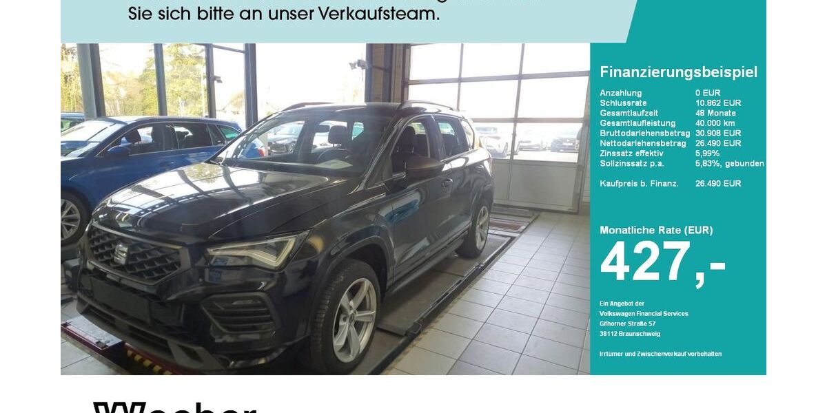 Seat Ateca 53.174 km 26.490 &euro; Herrenberg 71083