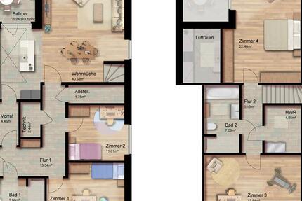 Exklusive Neubau-Wohnung im Herzen von Friedrichsfehn! Bezugsfertig ca. 01.04.2026! 5 zimmer