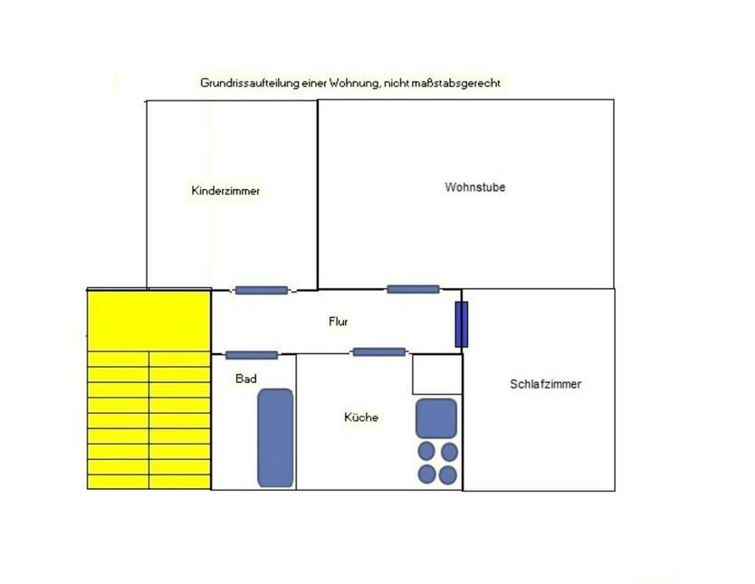 3 RaumWohnung hell, kinderfr., ruhige und landsch. schöne Lage