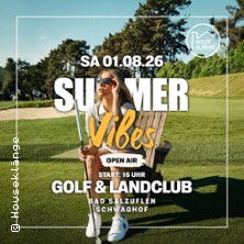 Houseklänge Summer Vibes Open Air 05.09.2026 Golf & Landclub Bad Salzuflen