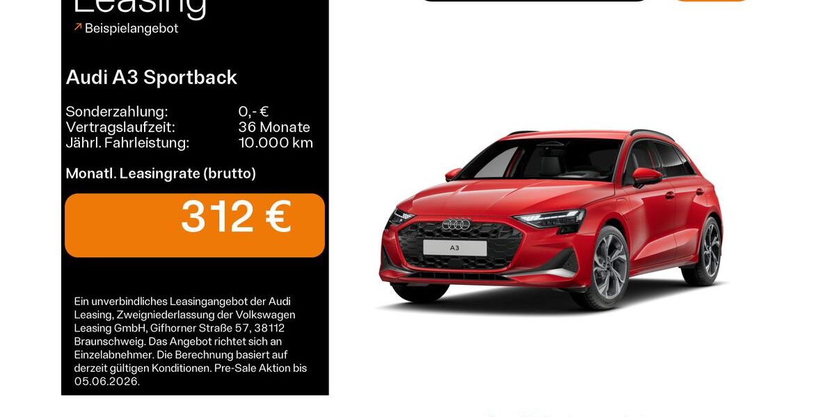 Audi A3 9.761 km 38.240 &euro; Coburg 96450