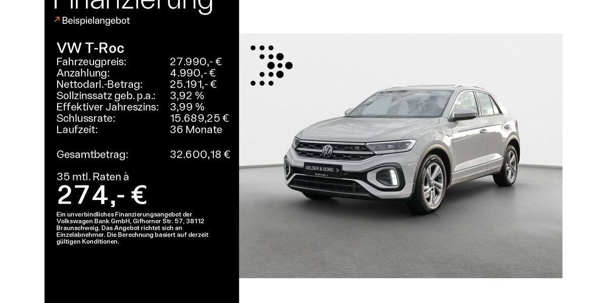 VW T-Roc 73.500 km 25.990 &euro; Bad Kissingen 97688