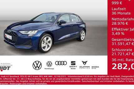 Audi A3 6.658 km 29.975 &euro; Bernsdorf 09337