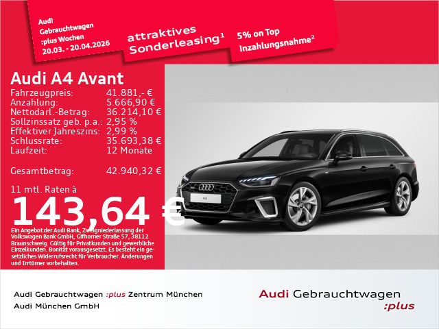 Audi A4 13.972 km 41.881 &euro; Eching 85386