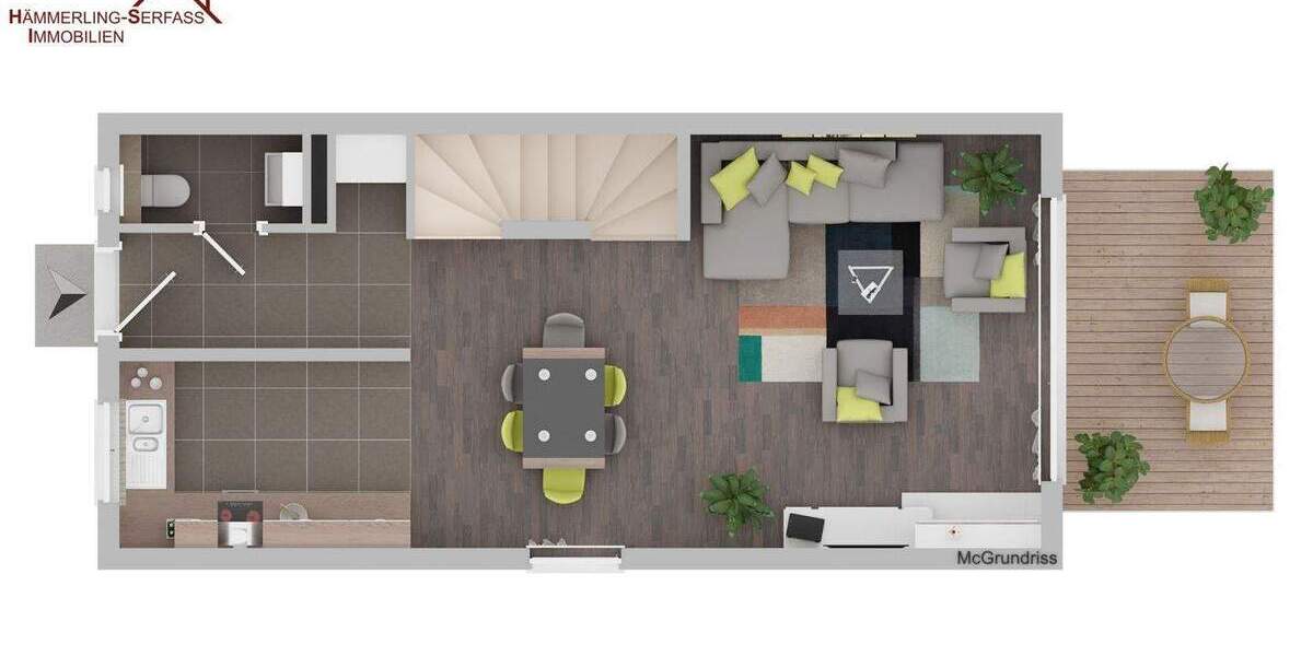 Reihenendhaus Stuttgart Plieningen - 5 Zimmer, 124 m&sup2;, 772.200&euro; | Angebot:25704343