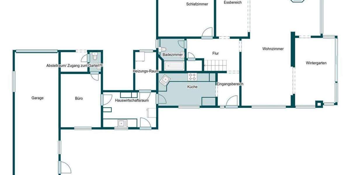 Grundstück und Haus zum Verlieben. Ihre persönliche Oase in Bissendorf - Wietze 7 zimmer