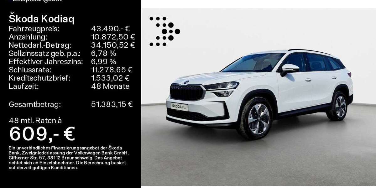 Skoda Kodiaq 21.600 km 43.490 &euro; Coburg 96450