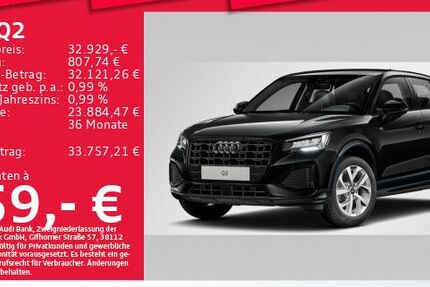 Audi Q2 11.976 km 32.929 &euro; Eching 85386