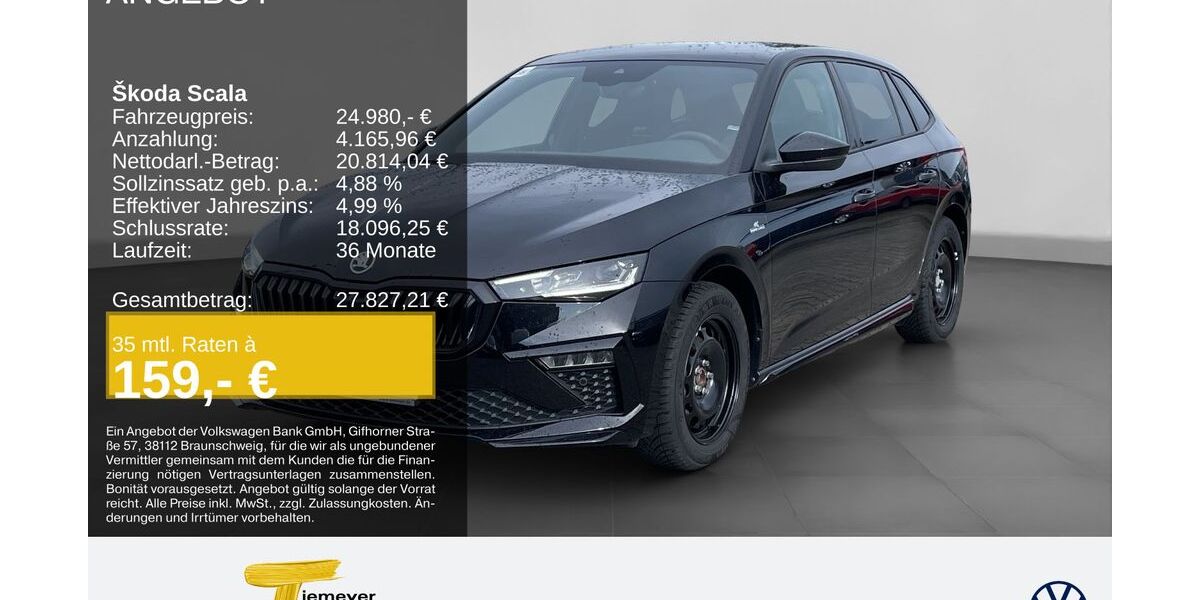Skoda Scala 5.121 km 24.980 &euro; Remscheid 42897