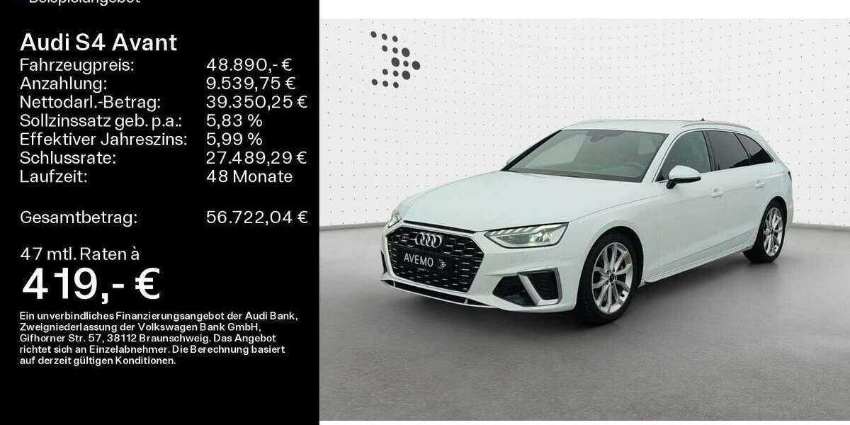 Audi S4 21.092 km 48.890 &euro; Königstein-TS 61462