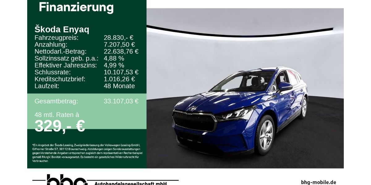 Skoda Enyaq 56.749 km 28.830 &euro; Balingen 72336