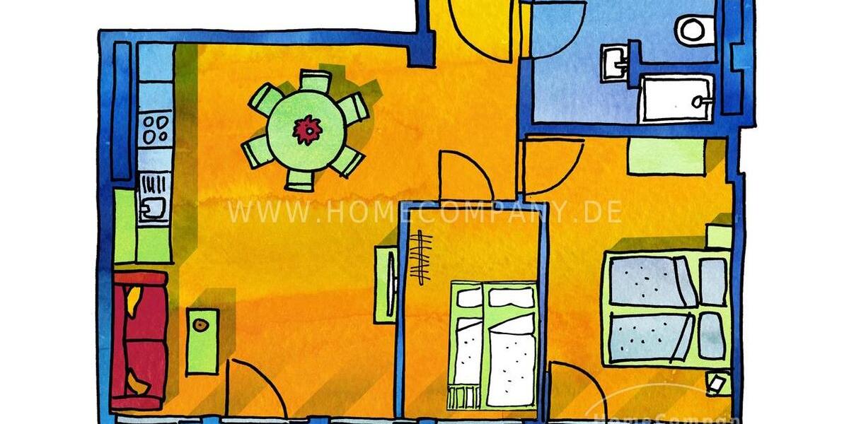 Wohnen auf Zeit Dresden - 3 Zimmer, 65 m&sup2;, 4.050&euro; | Angebot:26310815