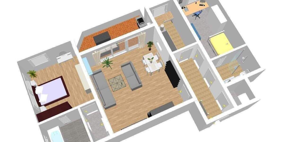 *Gerüstet für die Zukunft* 3-Zimmer-Wohnung mit Balkon 3 zimmer