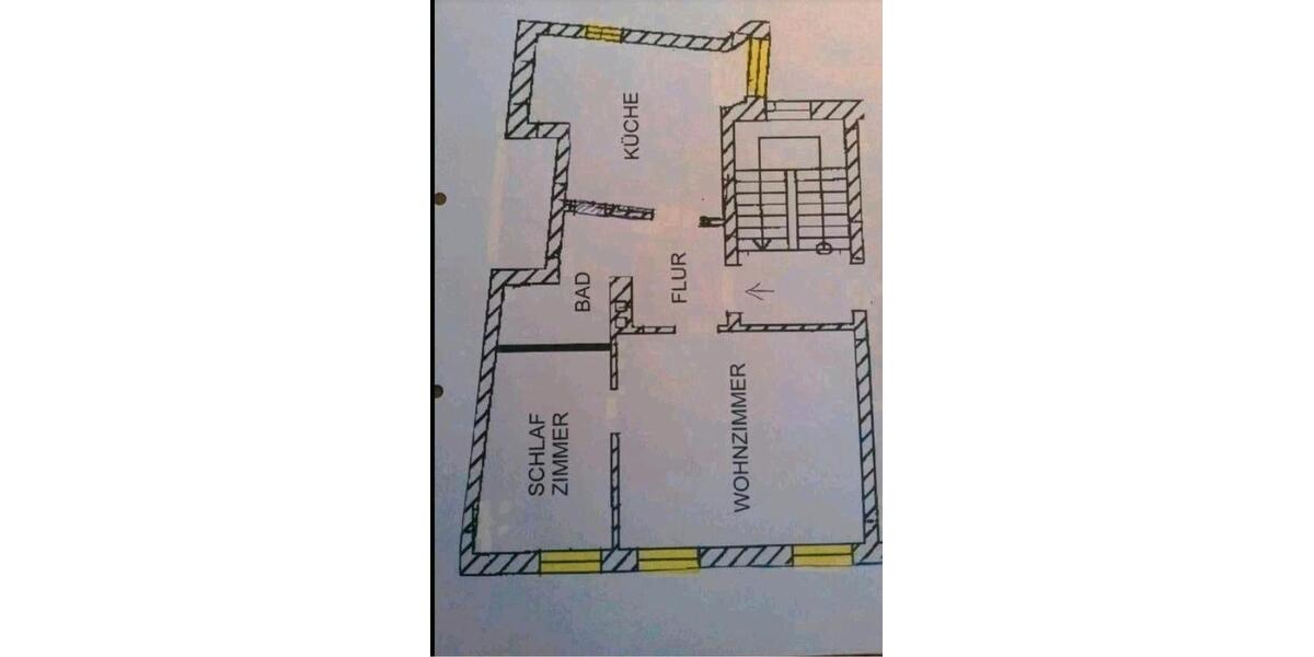 Etagenwohnung Calbe (Saale) - 2 Zimmer, 50 m&sup2;, 290&euro; | Angebot:27627438