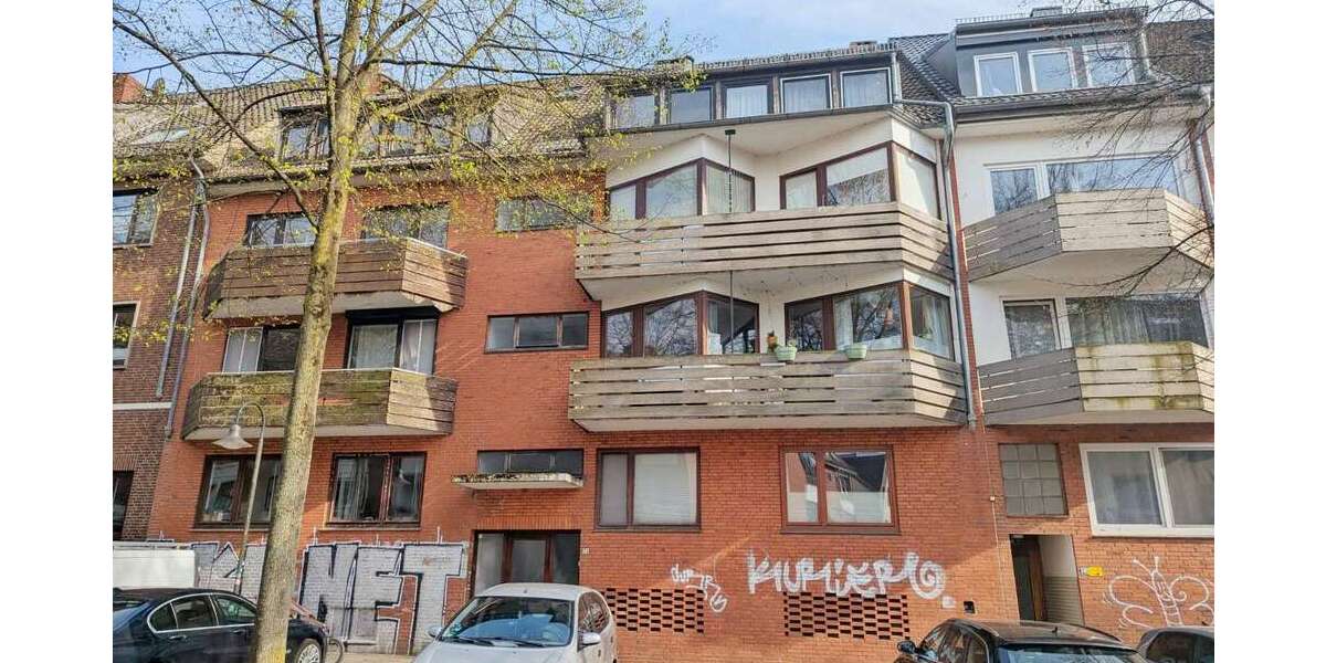Etagenwohnung Bremen Neustadt - 1 Zimmer, 30 m&sup2;, 280&euro; | Angebot:26353261