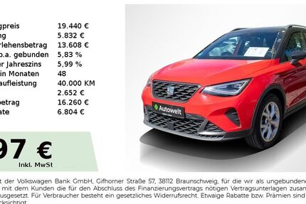 Seat Arona 23.350 km 19.440 &euro; Nürnberg 90431