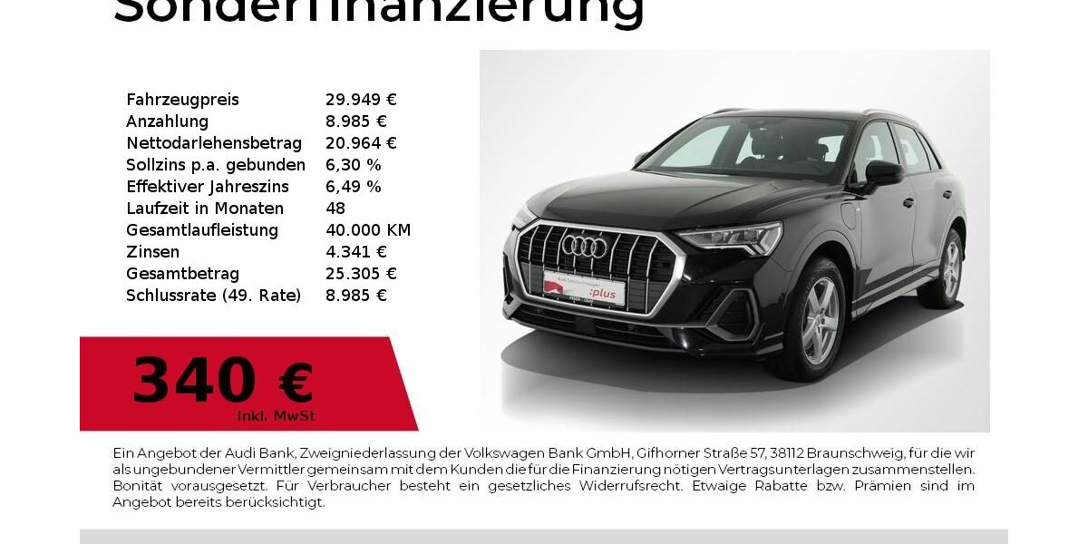 Audi Q3 97.800 km 29.480 &euro; Nürnberg 90411