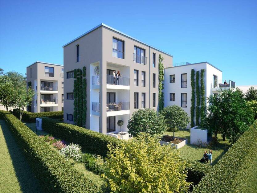 Neubau Erstbezug! Barrierearme 3-Zimmer Wohnung