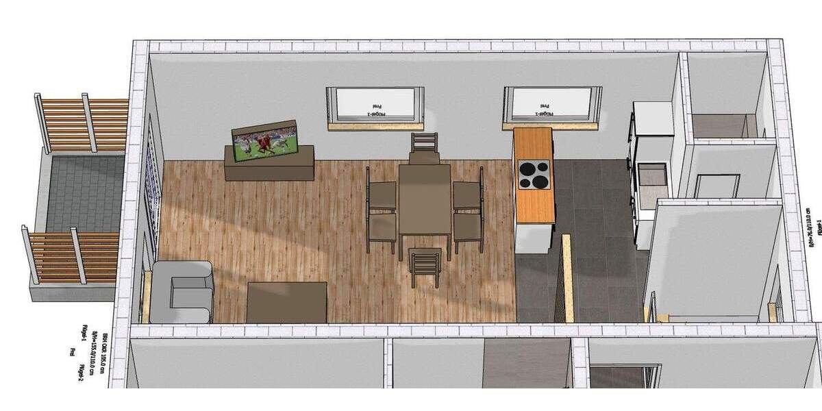 Etagenwohnung Bermatingen - 2 Zimmer, 82 m&sup2;, 1.020&euro; | Angebot:24531293