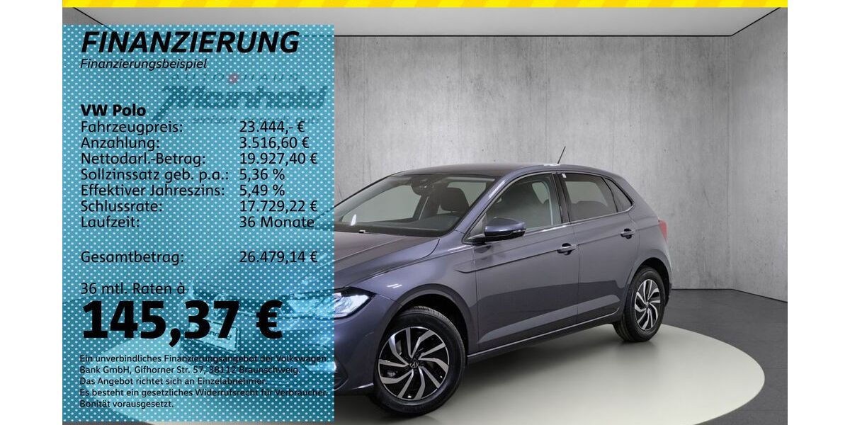 VW Polo 2.850 km 22.777 &euro; Auerbach/Rebesgrün 08209