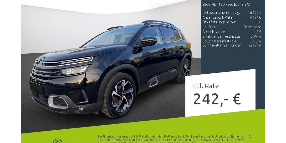 Citroen C5 Aircross 81.290 km 20.870 &euro; Bocholt 46395