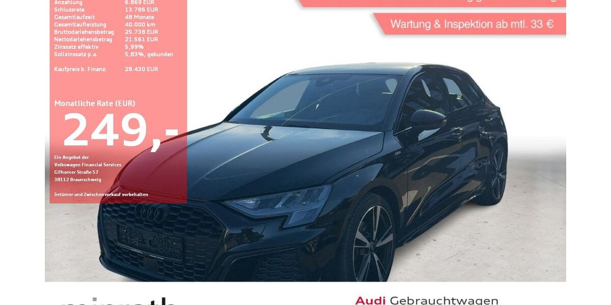 Audi A3 54.753 km 28.180 &euro; Moers-Hülsdonk 47441