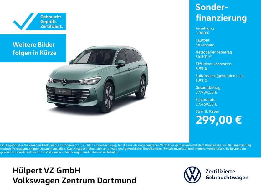 VW Passat Variant 9.684 km 37.689 € Dortmund 44141