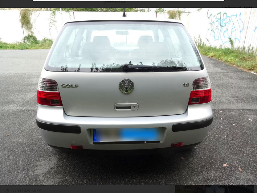 VW Golf IV 192.000 km 3.490 € Oldenburg 26105
