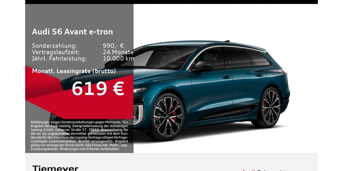 Audi S6 e-tron 11.211 km 79.470 &euro; Remscheid 42897