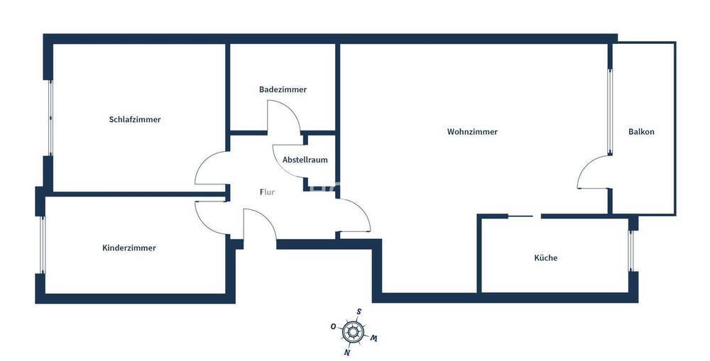 Charmante 3-Zimmer-Eigentumswohnung mit Westbalkon, Gemeinschaftsgarten und Einzelgarage