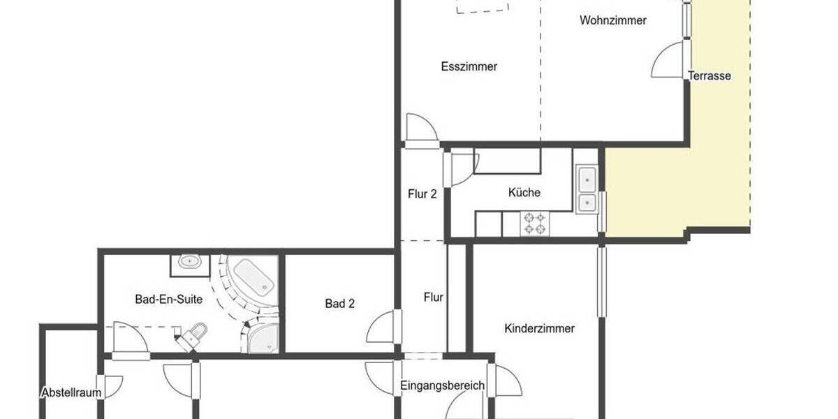 Etagenwohnung Dietzenbach - 3 Zimmer, 116 m&sup2;, 299.000&euro; | Angebot:26841839