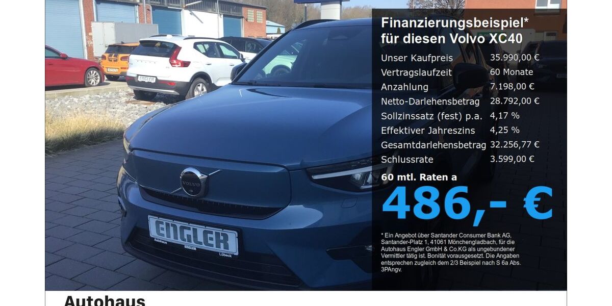 Volvo XC40 34.357 km 35.990 &euro; Lübeck 23566