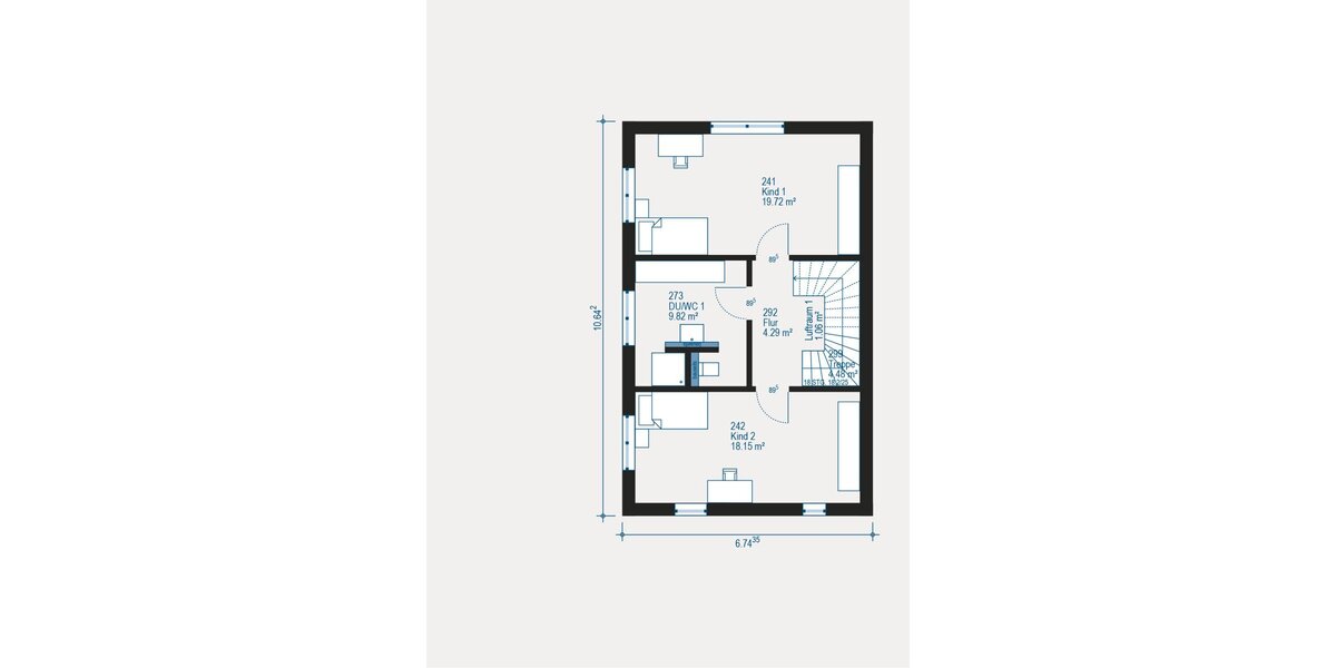 Mehr Abstand zu den Nachbarn? Wir hätten da eine Idee. - Einfamilienhaus Rechberghausen | Angebot:27339931