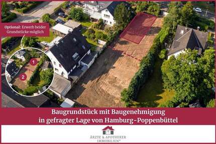 Grundstück Hamburg / Poppenbüttel Poppenbüttel - 389.000&euro; | Angebot:26684426