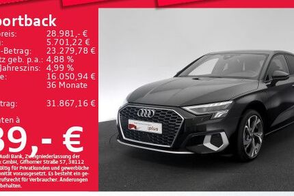 Audi A3 14.835 km 27.843 &euro; Eching 85386
