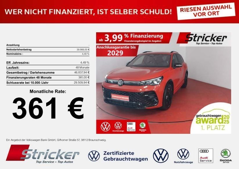 VW Tiguan 16.586 km 39.988 € Detmold 32760