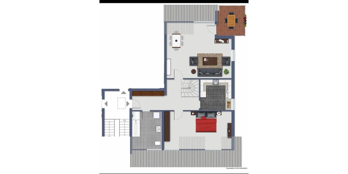 Dachgeschoßwohnung Gau-Bickelheim Bickelheim - 5 Zimmer, 125 m&sup2;, 250.000&euro; | Angebot:25989661
