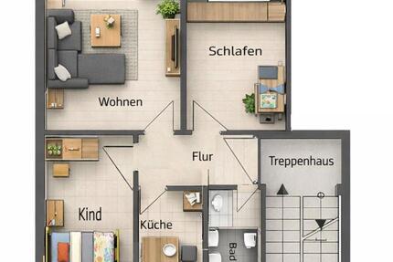 Wohnung Tangerhütte - 6 Zimmer, 58 m&sup2;, 44.500&euro; | Angebot:25714404