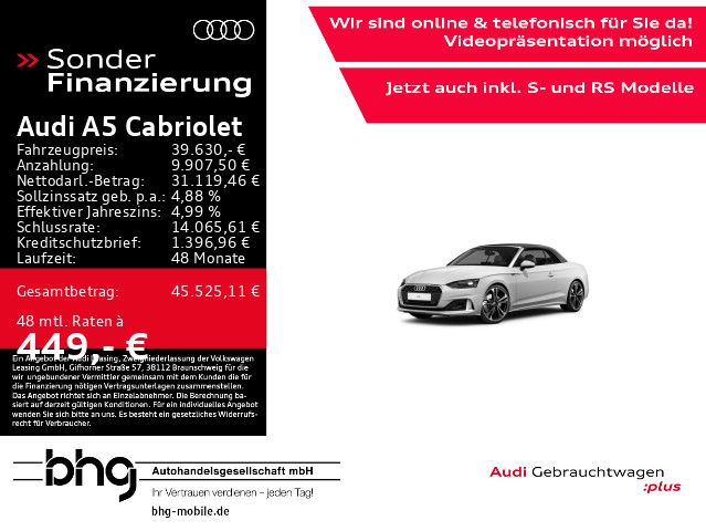 Audi A5 27.125 km 39.630 &euro; Reutlingen 72760