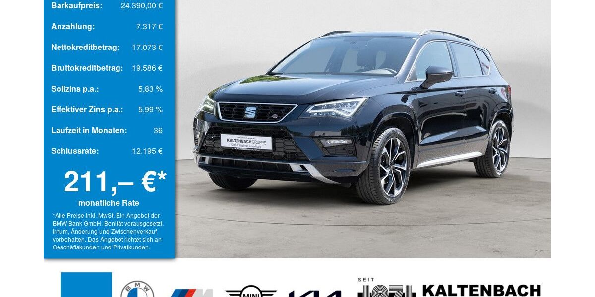 Seat Ateca 93.418 km 24.390 &euro; Lennestadt 57368