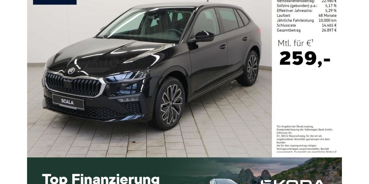 Skoda Scala 9.168 km 22.980 &euro; Amberg 92224