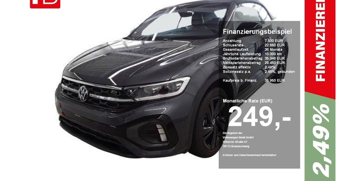 VW T-Roc 9.494 km 35.650 &euro; Ingolstadt 85053