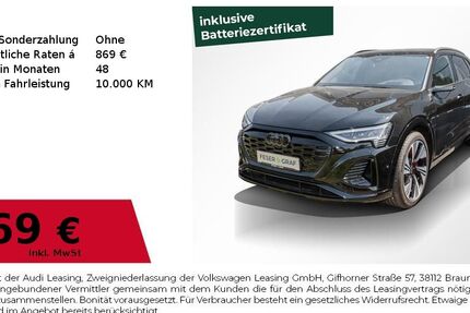 Audi Q8 e-tron 12.900 km 83.990 € Magdeburg 39126