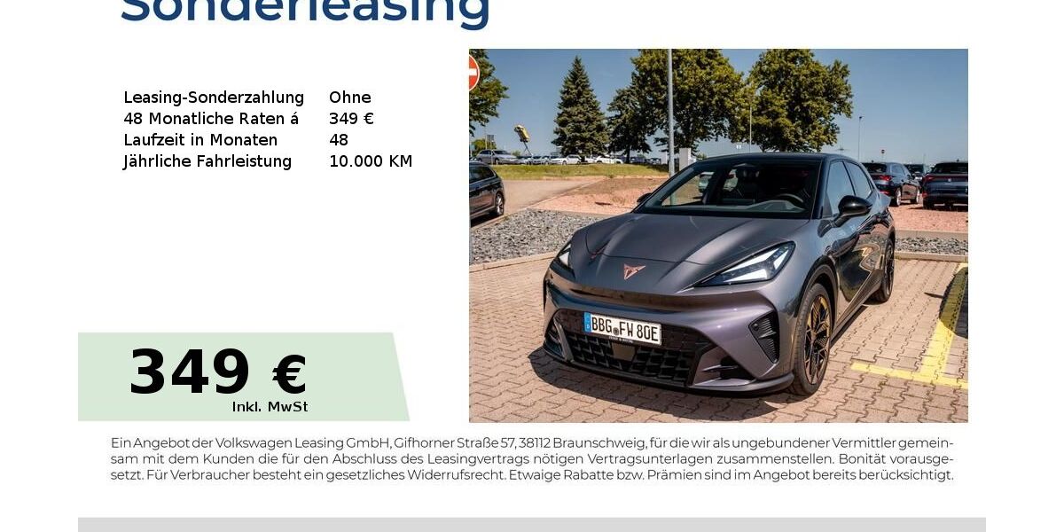 Cupra Raval 4.900 km 35.890 &euro; Bernburg 06406