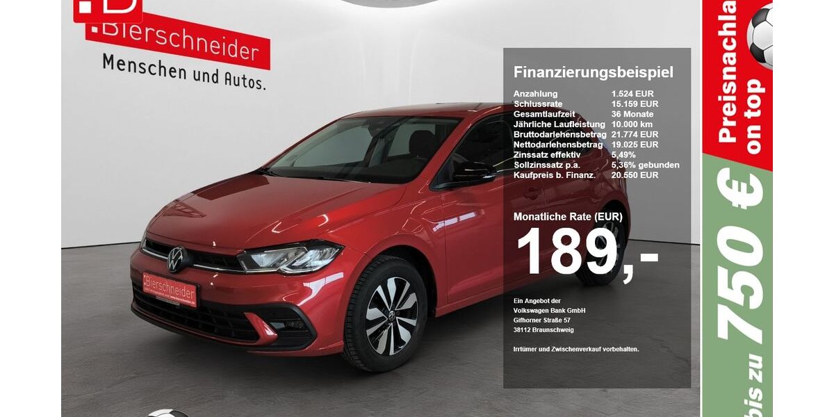 VW Polo 21.200 km 19.390 &euro; Regensburg 93055