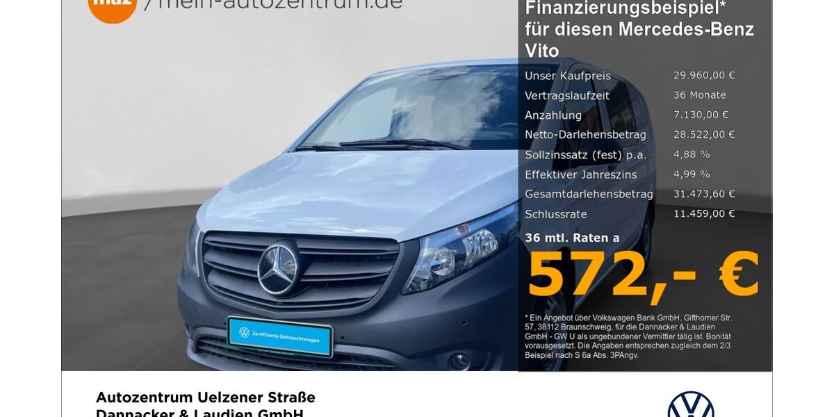 Mercedes-Benz Vito 105.915 km 29.960 &euro; Lüneburg 21335