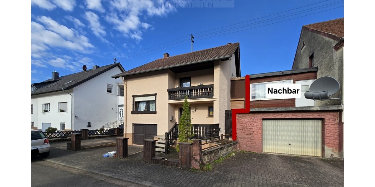 Gepflegtes Einfamilienhaus im Zentrum von Schmelz zum Kauf - Reihenendhaus Schmelz / Außen Außen | Angebot:27010418