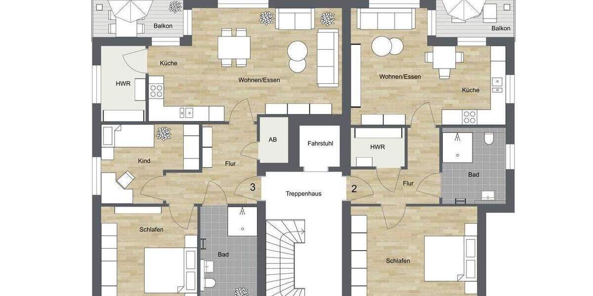 Etagenwohnung Leopoldshöhe Asemissen - 3 Zimmer, 108 m&sup2;, 457.000&euro; | Angebot:24967349