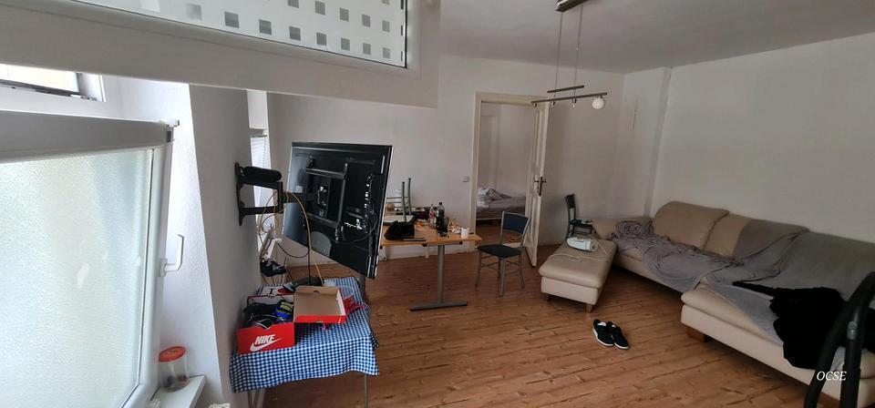 2 room full furnished sublease. 2 RaumWohnung komplett möbliert.