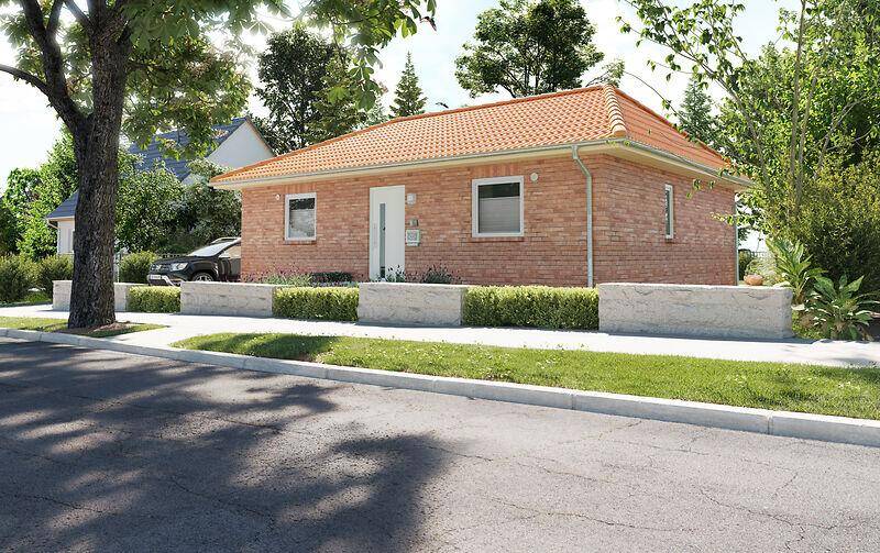 Der Bungalow für die kleine Familie in Schwabhausen - Übersichtlich und variabel